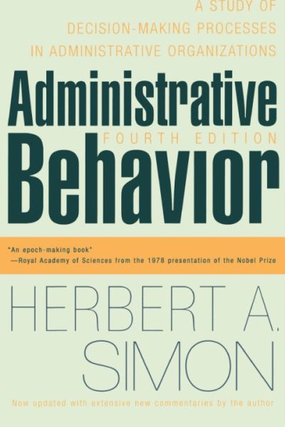 Administrative Behavior