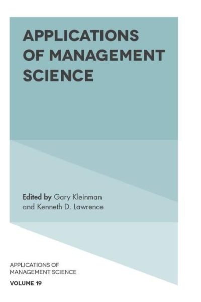 Applications of Management Science
