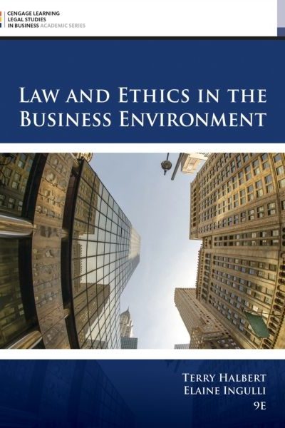 MindTap for Halbert/Ingulli's Law and Ethics in the Business Environment, 1 term Instant Access