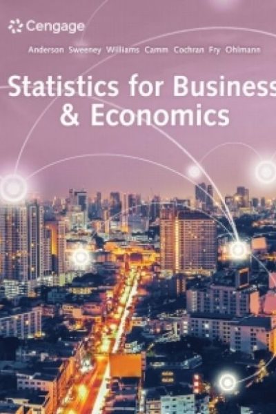 XLSTAT Education Edition for Anderson/Sweeney/Williams/Camm/Cochran's Statistics for Business and Economics, 2 terms Instant Access