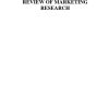 Review of Marketing Research