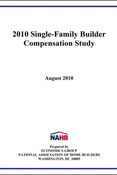 2010 Single-Family Compensation Study