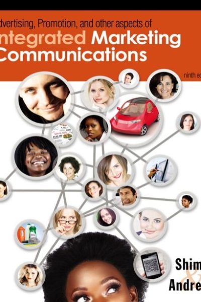 Advertising Promotion and Other Aspects of Integrated Marketing Communications