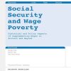 Social Security and Wage Poverty: Historical and Policy Aspects of Supplementing Wages in Britian and Beyond