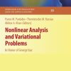 Nonlinear Analysis and Variational Problems: In Honor of George Isac