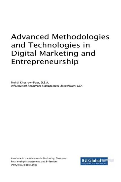 Advanced Methodologies and Technologies in Digital Marketing and Entrepreneurship