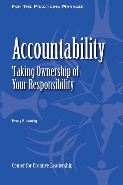 Accountability: Taking Ownership of Your Responsibility