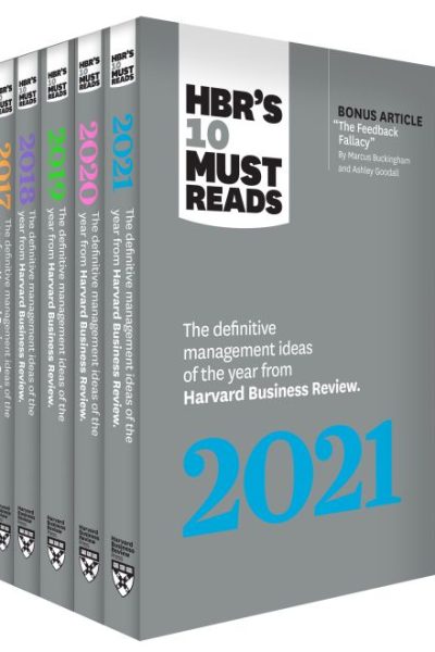 5 Years of Must Reads from HBR: 2021 Edition (5 Books)