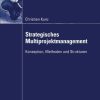 Strategisches Multiprojektmanagement: Konzeption, Methoden und Strukturen
