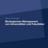 Strategisches Management von Universitäten und Fakultäten