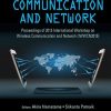 Energy, Environmental & Sustainable Ecosystem Development - International Conference On Energy, Environmental & Sustainable Ecosystem Development (Eesed 2015): Proceedings of 2015 International Workshop on Wireless Communication and Network (IWWCN2015)